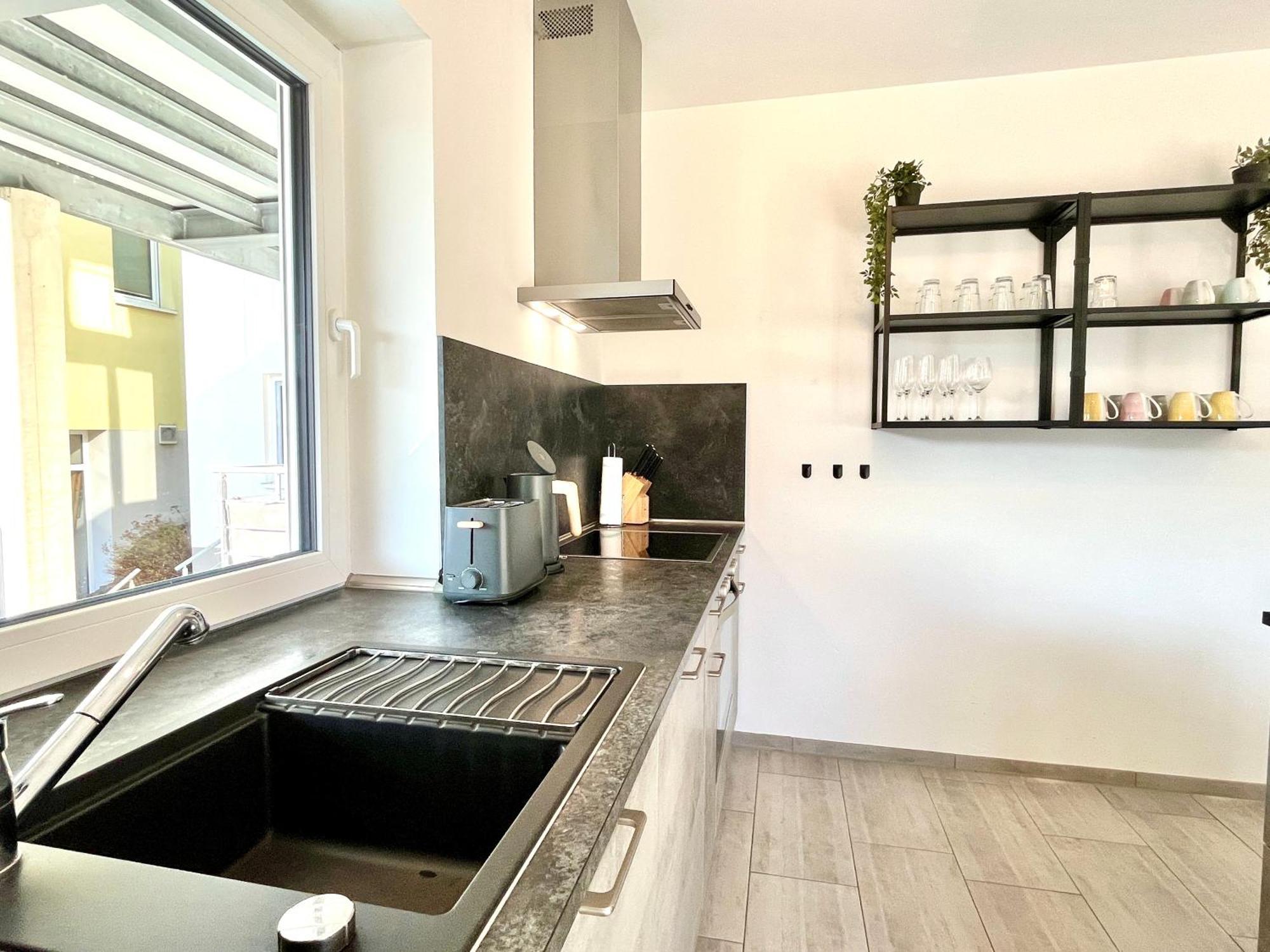 Ferienwohnung Moseltraum, 1-6 Pers, Mit 3 Schlafzimmer Und Panoramabalkon Müden Exteriör bild