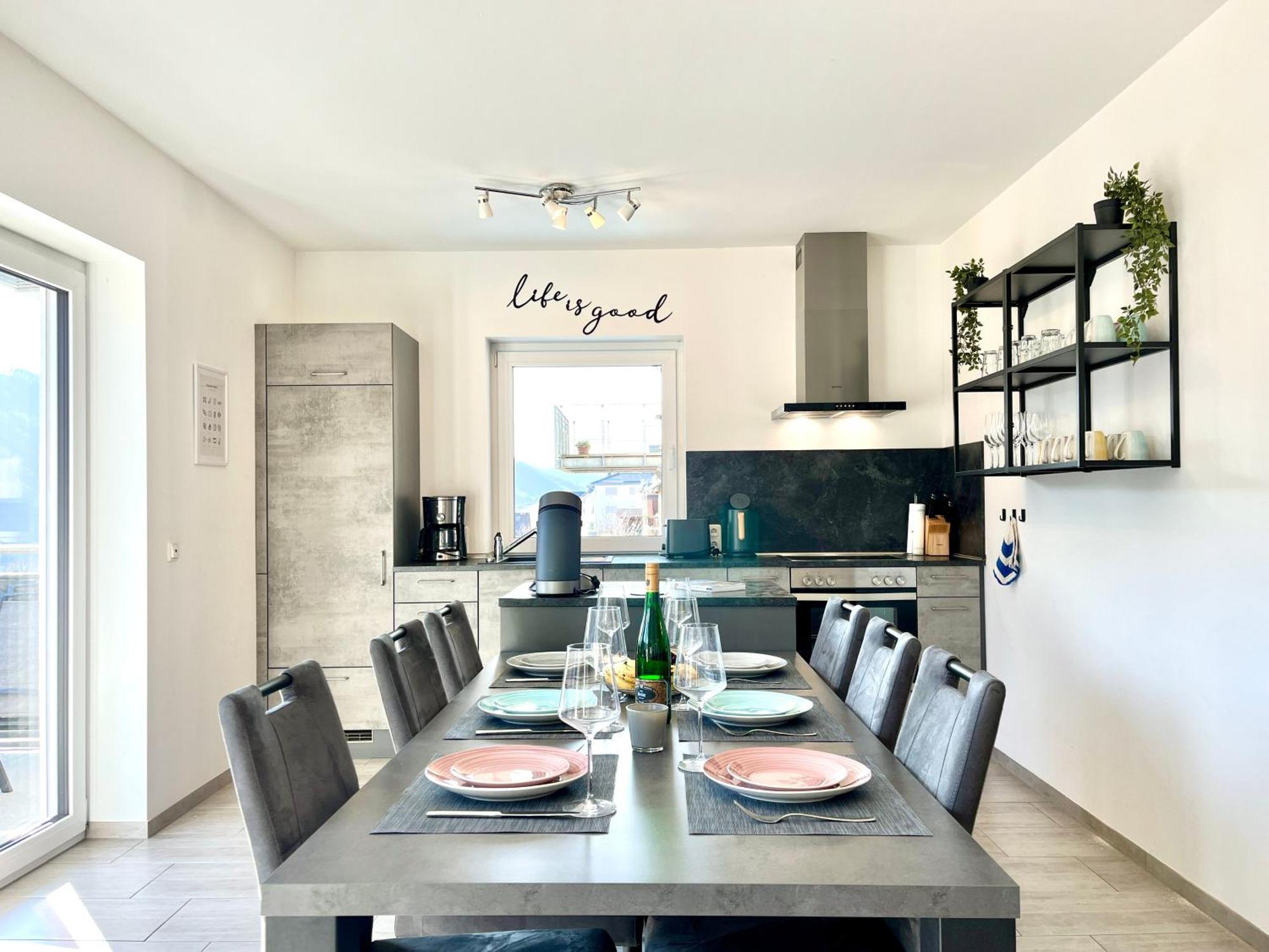 Ferienwohnung Moseltraum, 1-6 Pers, Mit 3 Schlafzimmer Und Panoramabalkon Müden Exteriör bild